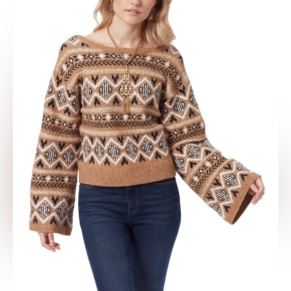 Sam Edelman Sweaters - NWT Sam Edelman Women's Benton Wide-Sleeve Scoop-Back Sweater